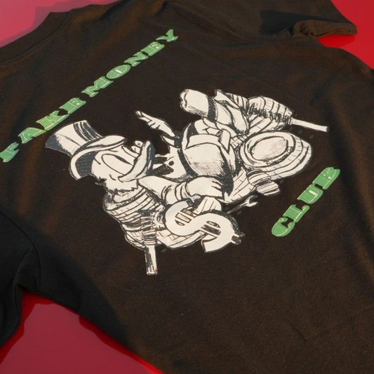 FAKEMONEYCLUB T-Shirt Schwarz